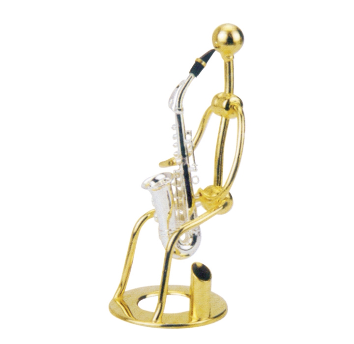 Man figurine and personalized pen holder for 